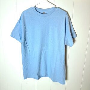 Gildan Light Blue Men's Short Sleeve Tee 5000